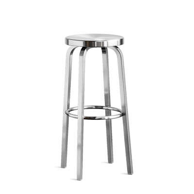 Stainless Steel Bar Stool | BC049 | Brushed Finish | Commercial Grade