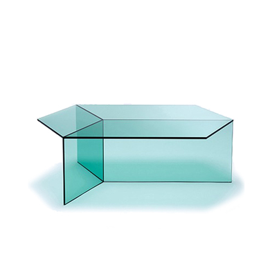 Acrylic Tea Table | Hexagon Top | Green