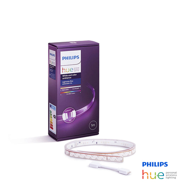 Philips Hue LED Lightstrip Plus 1M Extension | White and Colour Ambiance | 2019 Version Wifi Control | Homekit