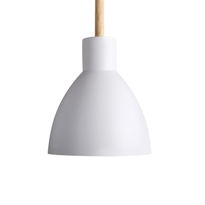 Nordic Pendant Lamp - Minimalist Style | w/ LED Bulb | Beech Wood