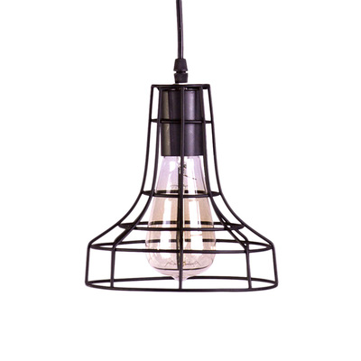 Vintage Pendant Lamp - Horn Cage | Bulb is not included