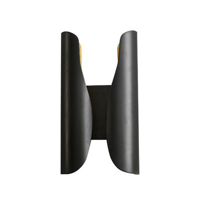 LED Wall Lamp | Brass Babylon | Twin Head |  Black  