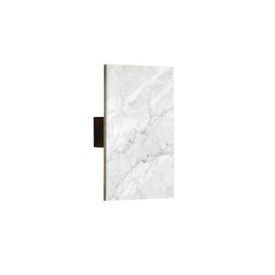 LED Interior Wall Light | Marble | Rectangular | E27 Socket | 15x30cm