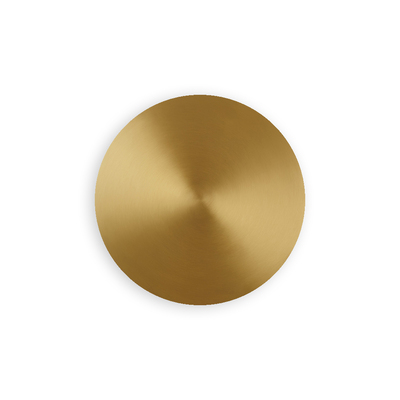 Lectory LED Wall Lamp | Minimalist Brass Dot | Brush Gold 