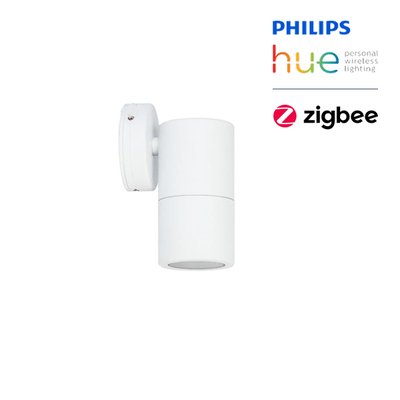 5W LED Smart Zigbee RGB Wall Pillar Lamp | IP65 | White | Downward Beam Only