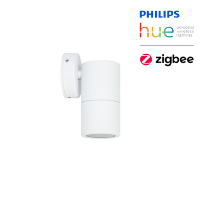 5W LED Smart Zigbee RGB Wall Pillar Lamp | IP65 | White | Downward Beam Only