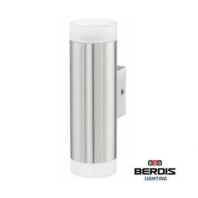 10W Berdis LED Up / Down Wall Light | 3000K | 304 Steel Outdoor Sconve Modern Lamp