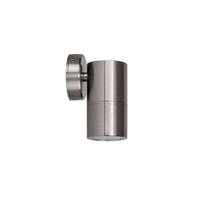 LED Exterior Wall Pillar Lamp | 9W Fixed Down | IP 65 Titanium
