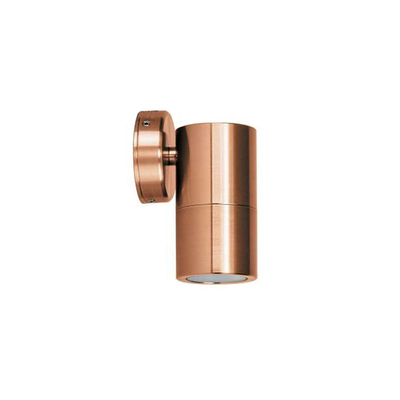 LED Exterior Wall Pillar Lamp | 9W Fixed Down | IP 65 Copper