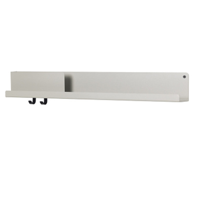 Danish Wall Shelf | Minimalist Folded | Large - 95cm | Grey