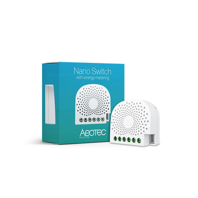 Aeotec Nano Switch / Power MeterLighting Control | Z-Wave 2-In-1