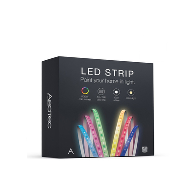 Aeotec LED RGB Strip 5MSmart Lighting | Z-Wave Colour Ambiance 
