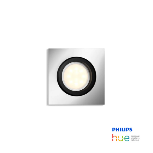 Philips Hue Milliskin 5W Aluminium Recessed Spotlight White Ambiance