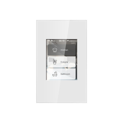 slank Studerende Solformørkelse Ctec Smart Light Switch - The Mirror | Android / Apple | White | Lectory